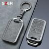 Galvanized Alloy Leather Car Remote Key Case Cover Shell For Volvo S60 V60 XC60 S70 V70 S80 XC70 XC90 Holder Protector Fob