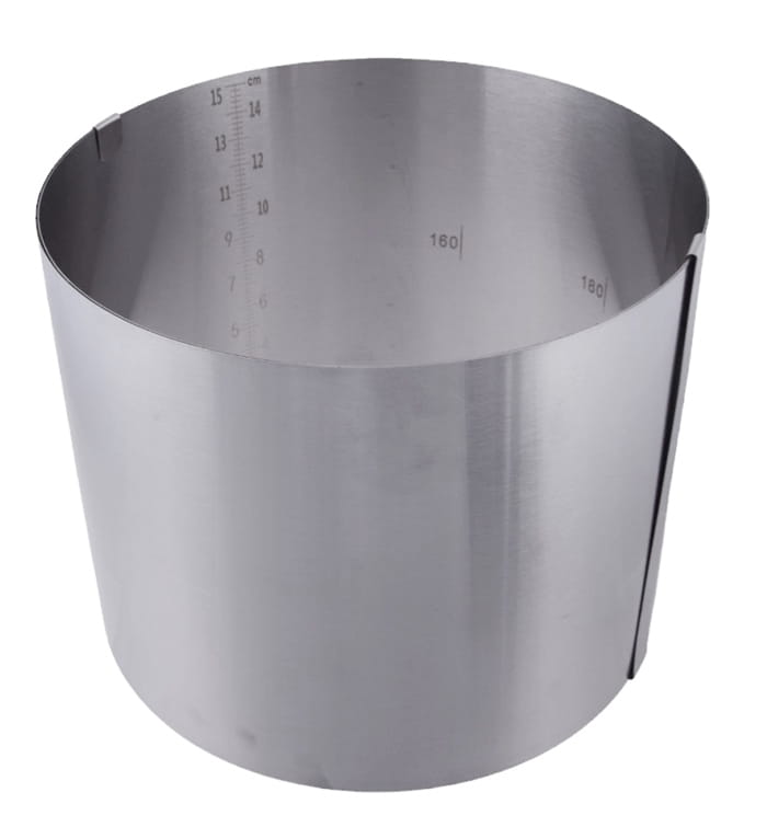 Cake Edge Band Adjustable 16-30Cm With Scale Tall Cake Tin