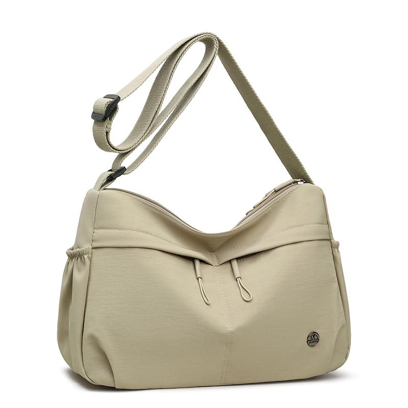 

Large Capacity Crossbody Bag Women s Commuter Shoulder Bag Lightweight Travel Multi-Compartment Small Square Bag