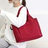 Large Capacity Large Commuting Bag Oxford Cloth Handbag Versatile Underarm Tote Bag  School