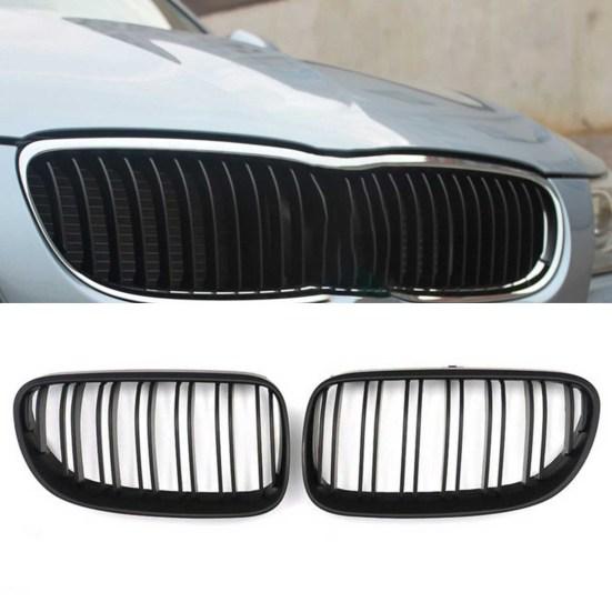 

2Pcs Dual Slat 51137254970 Kidney Grilles 51137254967 Front 51137254968 for BMW 3