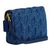Coach Tabby 20 Shoulder Bag Quilted Denim Chain Strap Gold Hardware Casual Daily Handbag CAL94-B4RHO