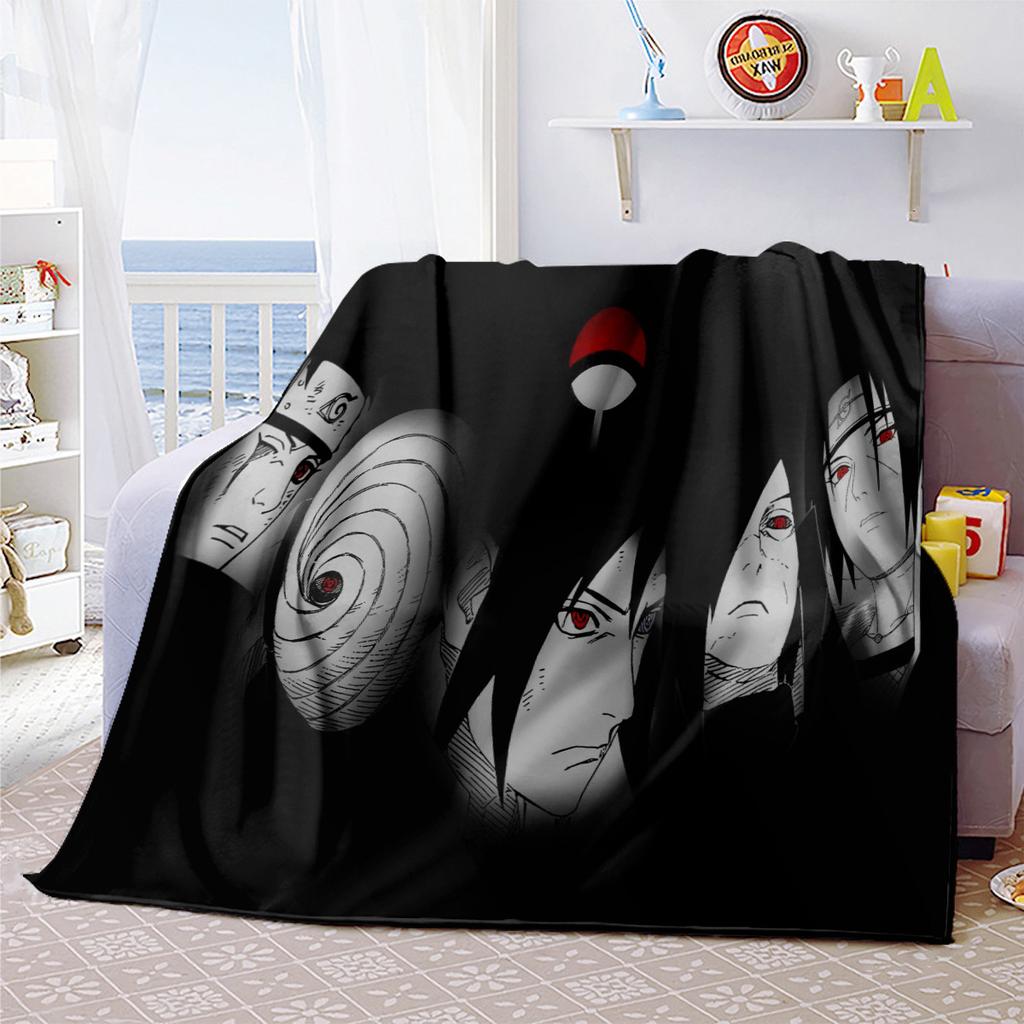 Japanese anime cartoon NARUTO famous Uzumaki Naruto blanket soft home furnishing nap decoration four seasons warm Sherpa blanket B8