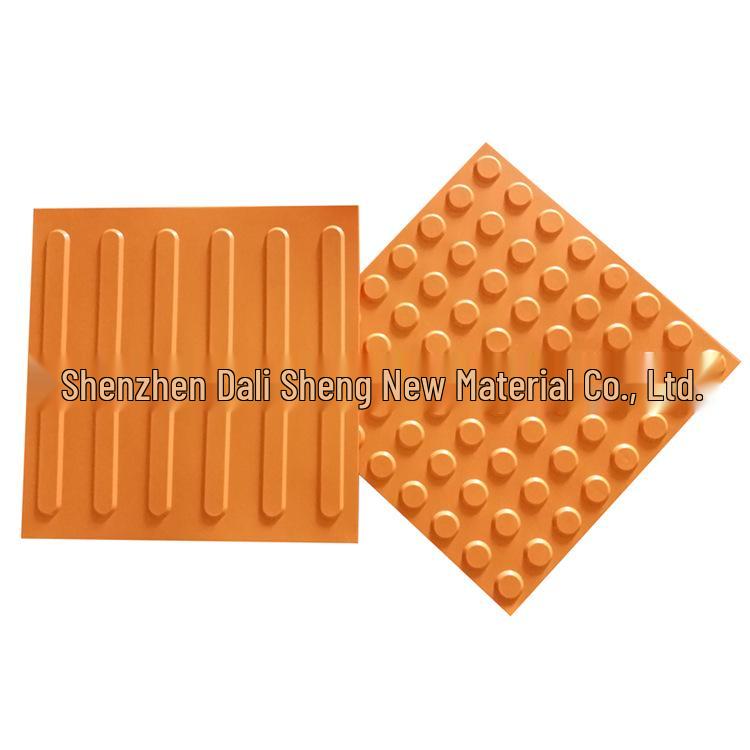 PVC & TPU Tactile Paving Tiles: Anti-slip Self-adhesive Guiding Bricks for the Visually Impaired.