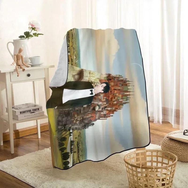 New Arrival Singer Dimash Blanket Throw On Home/Sofa/Bedding Portable Adult Travel Cover Blanket 0929p