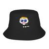 Booji Boy Creature Bucket Hat  Harajuku Fisherman Caps Foldable Fishing Visor Hats For Unisex Casual Printed Cap