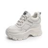 Inner height increase autumn and winter new breathable dad shoes platform mesh small dirty shoes sports and leisure shoes