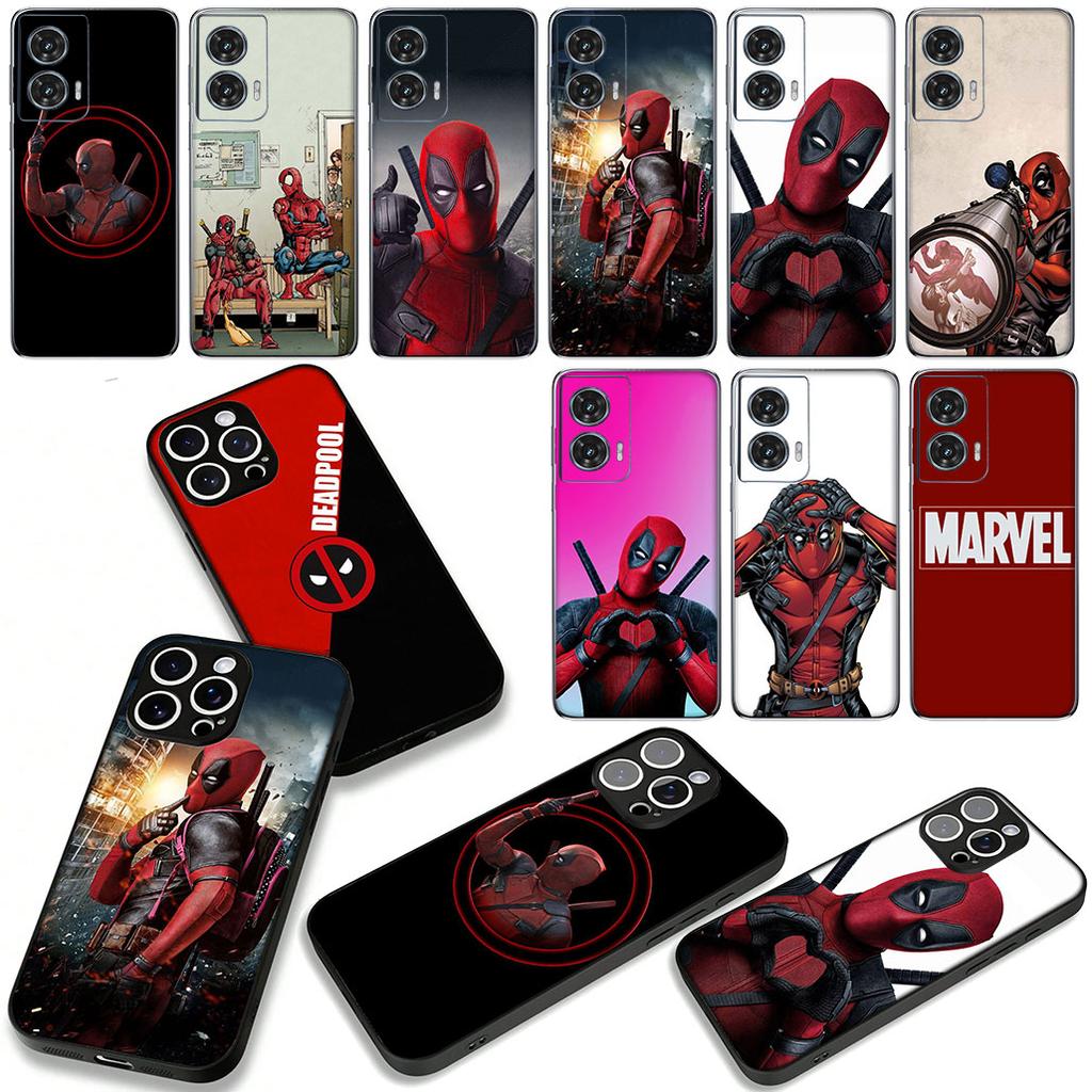 for Samsung Galaxy A07 A13 A12 A14 A23 A42 A50 A51 A52 A53 A70 A71 A72 A21S A04 Note 20 9 8 10 Case Marvel Deadpool Superhero