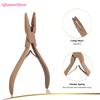 1 Pcs Professional Micro Ring Hair Extensions Application Pliers Tool Kit For Micro Link Beads Closer Plier