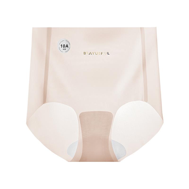 High Waist Panties Seamless Ultra Thin Invisible Panty Breathable Summer Panty Everyday Ladies Lingerie Sexy Underwear