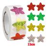 500PCS Gold Star Stickers Wedding Holiday Birthday Party Gift Box Sealing Sticker Envelope Invitation Letter Sticker Decorative