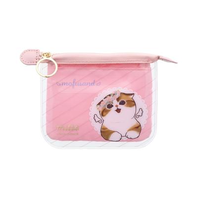 Sunstar Stationery Mofusand Clear Pouch Angel Nyan S2333813