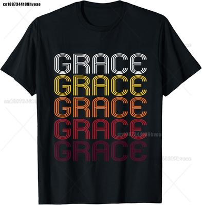 Grace Retro Wordmark Pattern - Vintage Style T-shirt T-Shirt