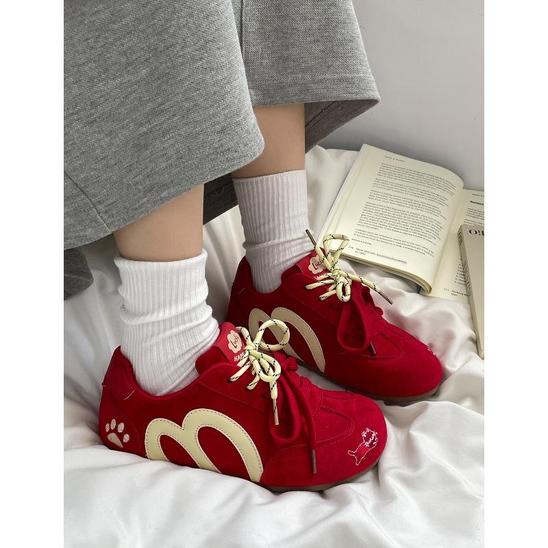 New product hot sale summer new ugly cute fashion retro versatile soft sole casual board shoes 5258