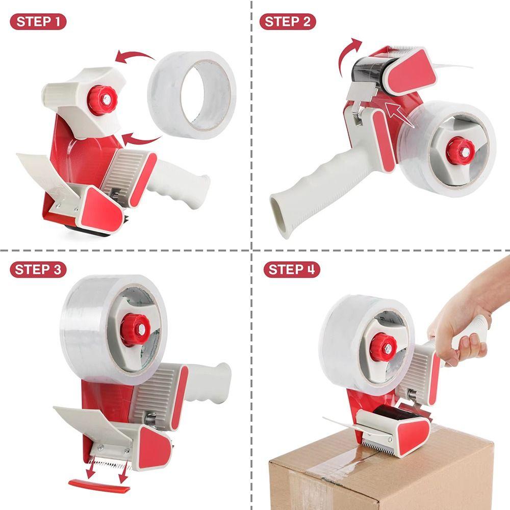 One-handed Operation Packaging Tape Dispenser Capable 5cm Width Packing Machine Tools  Office