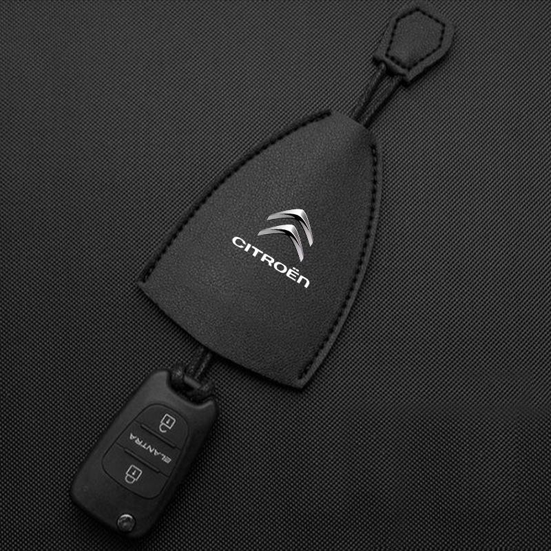 Fashion Car Key Chain Storage Bag Split Car Key Case Key Case For Citroen C1 C2 C3 C4 C5 C6 C8 C4L DS3 DS4 DS5LS DS6 Accessories