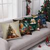 An Angel With A Christmas Tree Pillowsuitable For Sofa Car Bedroom Decorative Cushion Cover Pillow Cover