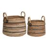 Baskets - HOUSE NORDIC - Natural Banana Leaf - Ø 30-39 Cm - Indoor - Brown