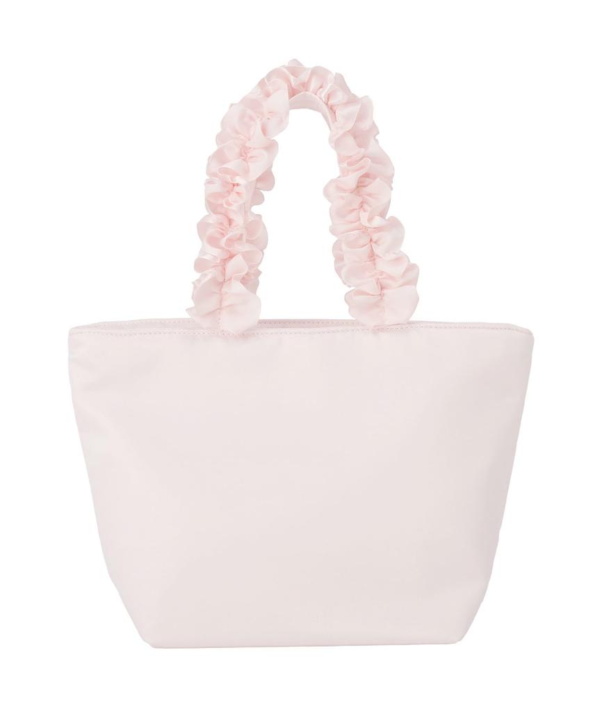 Maison de FLEUR Brand Logo Frill Handle Tote Bag S Black F Tote Bag 08001386400