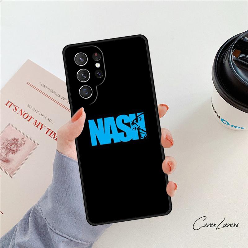 

Nash Fishing Logo phone case For Samsung Galaxy S24 S25 S23 S22 Ultra Note 10 20 Plus S20 S21 FE Cover S23 plus 5G