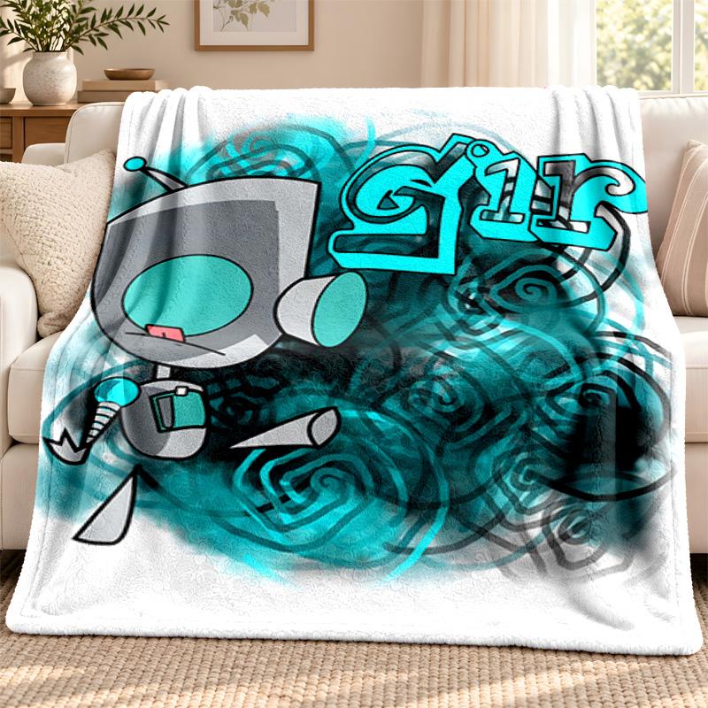 Gir blanket Flannel Blanket Soft Cozy Plush Throw for Sofa Bed Lightweight Home Decoration Outdoor camping