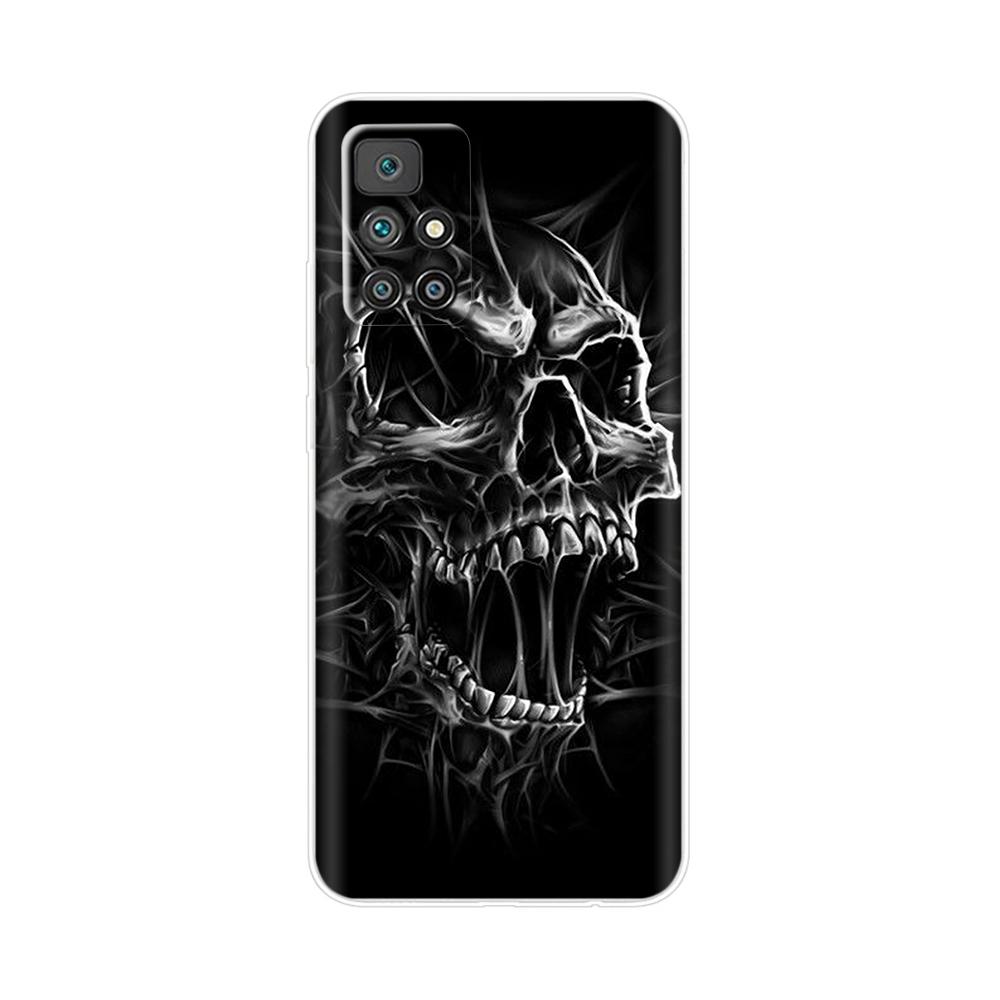 For Xiaomi Redmi 10 Case Shockproof Silicone Soft TPU Fundas Cases For Xiaomi Redmi 10 2022 Cover Coque Redmi10 Global 6.5 Inch