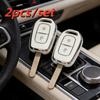 2pcs Car Key Case Covers for Renault Duster Dokker Logan Stepway Clio 5 TWingo for Dacia Sandero Stepway