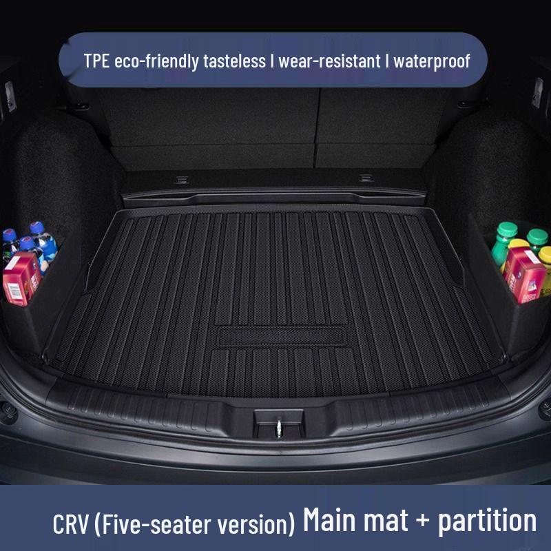 Fits 2017-2026 Honda CRV trunk mats & interior decor, including 2025 hybrid models.