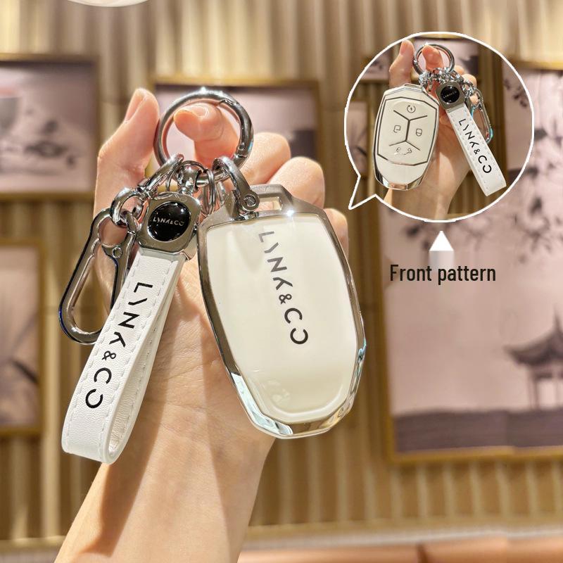 Lynk&Co Key Case: Cartoon Fashion for Models 01, 02, 03 – High-End Car Key Bag for Men & Women (22 Designs)