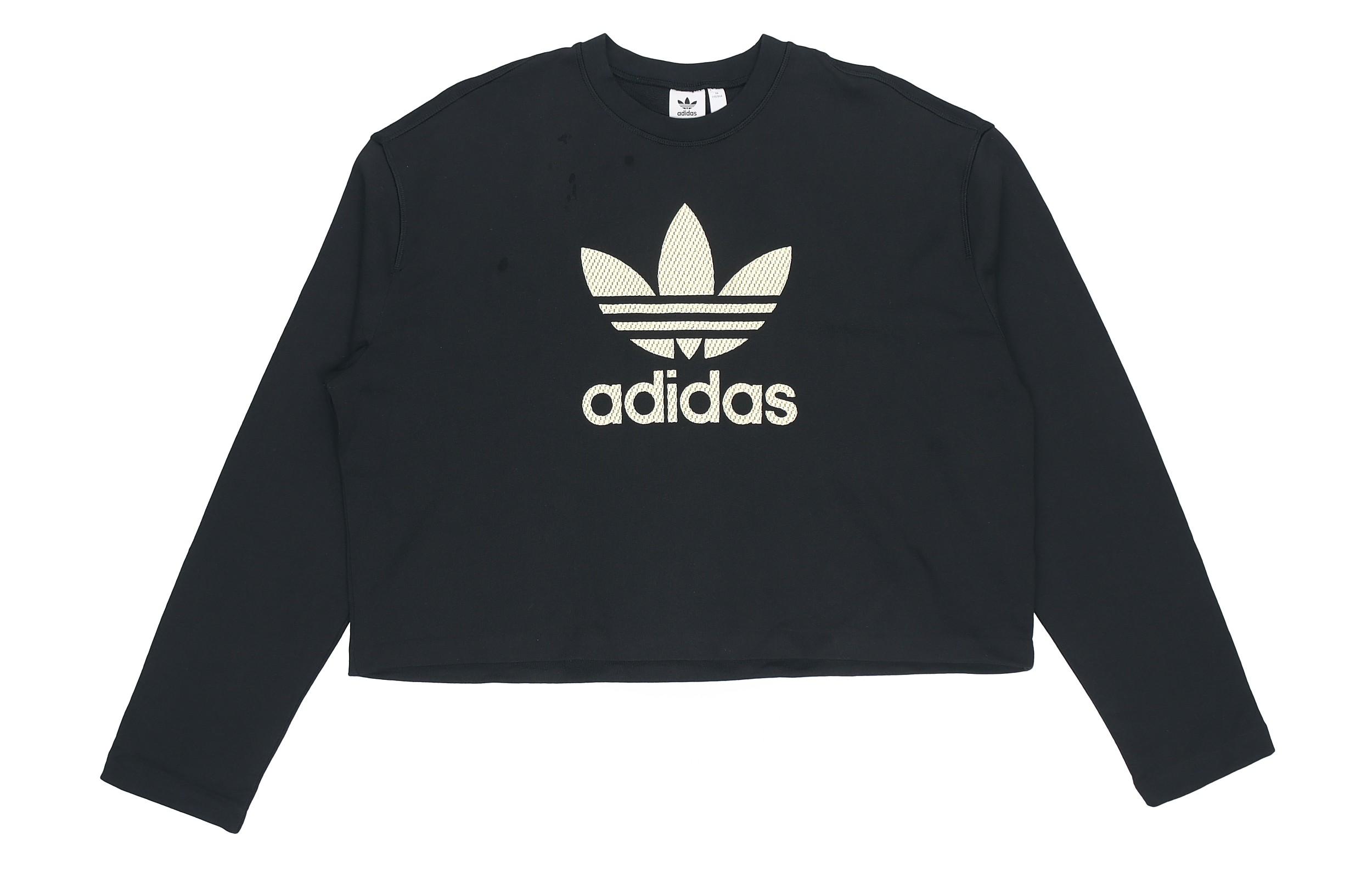 Adidas Originals CREW SWEATSHIRT Women s Black FM2623 36
