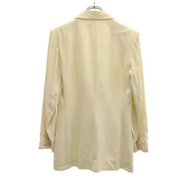 YVES SAINT LAURENT tailored jacket S Ivory system Women Used