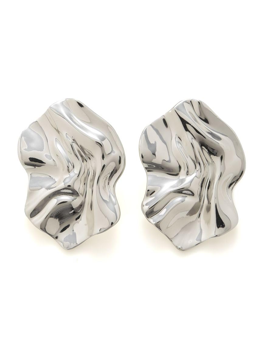 

IPSA Collaboration Wave Plate Earrings 13WGA251304SLVF