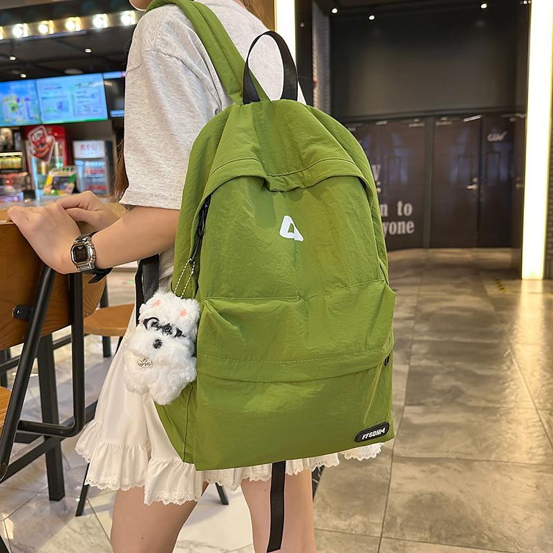 Junior High School Students Lightweight Schoolbag Women's Large Capacity Backpack