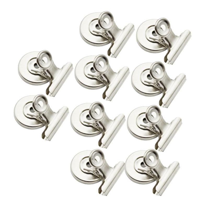 Pinces à papier magnétiques Magnets de réfrigérateur robustes avec pinces pour la salle de classe