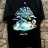 Asia Band 1982 Tour Schwarzes T-Shirt Baumwolle Unisex Alle Größen S bis 5XL CO056 Unisex T-Shirt