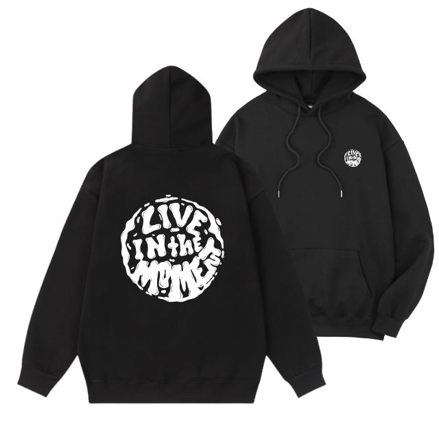 MOMEN Back Logo Oversized Hoodie H0234 (A Type)
