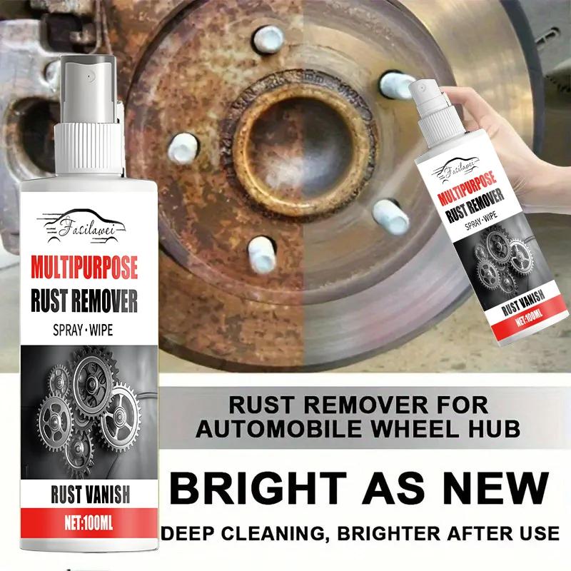 

1 Bottle Fast-Acting Multi-Purpose Rust Remover Spray for Cars, Trucks, Motorcycles, Bicycles & Home Use - Safe Formula Dissolve 100ml