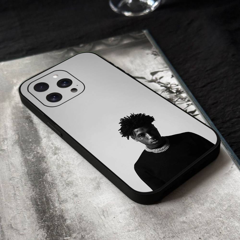 Rapper YoungBoy Never Broke Again Phone Case Black Silicone Soft Shell For IPhone 17 16 15 14 13 12 11 Air Pro Max Plus Hot Sale