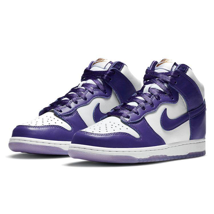 Nike Dunk High Varsity Purple Damen Sneaker Weiß DC5382-100