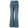 Women's Plus Size High-Waist Flared Jeans