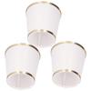 3PCS E14 Lampshade Barrel Shape Table Lamp Shade Meson Installation Fabric Bedroom Ceiling Lamp
