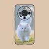 Kitten Cute Cat Kawaii Phone Case for Huawei Mate 60 50 40 30 20 10 Pro Plus Lite E 5G Black Luxury Cellphones Pretty