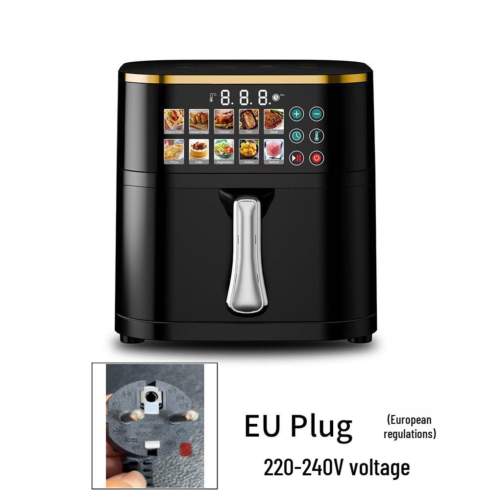 Inteligentna frytkownica powietrzna ze stali nierdzewnej o dużej pojemności 10L/12L