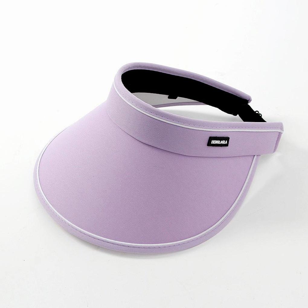 Dol Dol Sun Cap (Purple) Wide Sun Cap Summer Hat