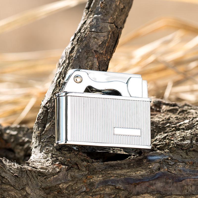 JOBON ZB612 Retro Kerosene Lighter with One-Key Ejection and Engraving