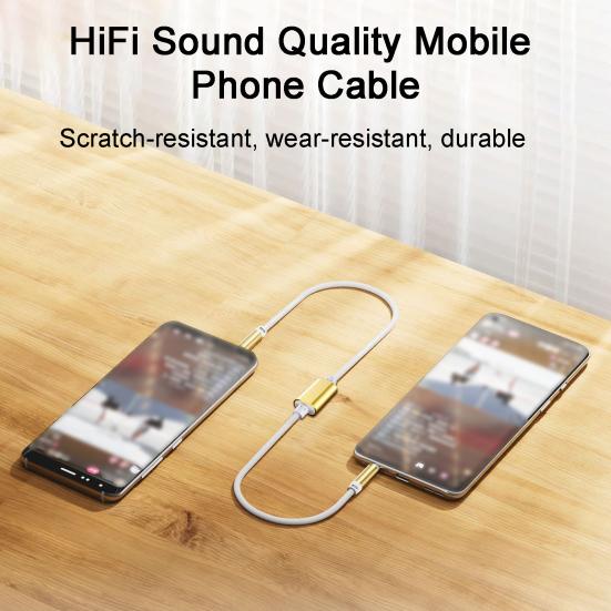 

Аудиокабель HiFi 3,5 мм с шумоподавлением. Качество звука без потерь. Подключите телефон к ноутбуку для получения прекрасного звука.