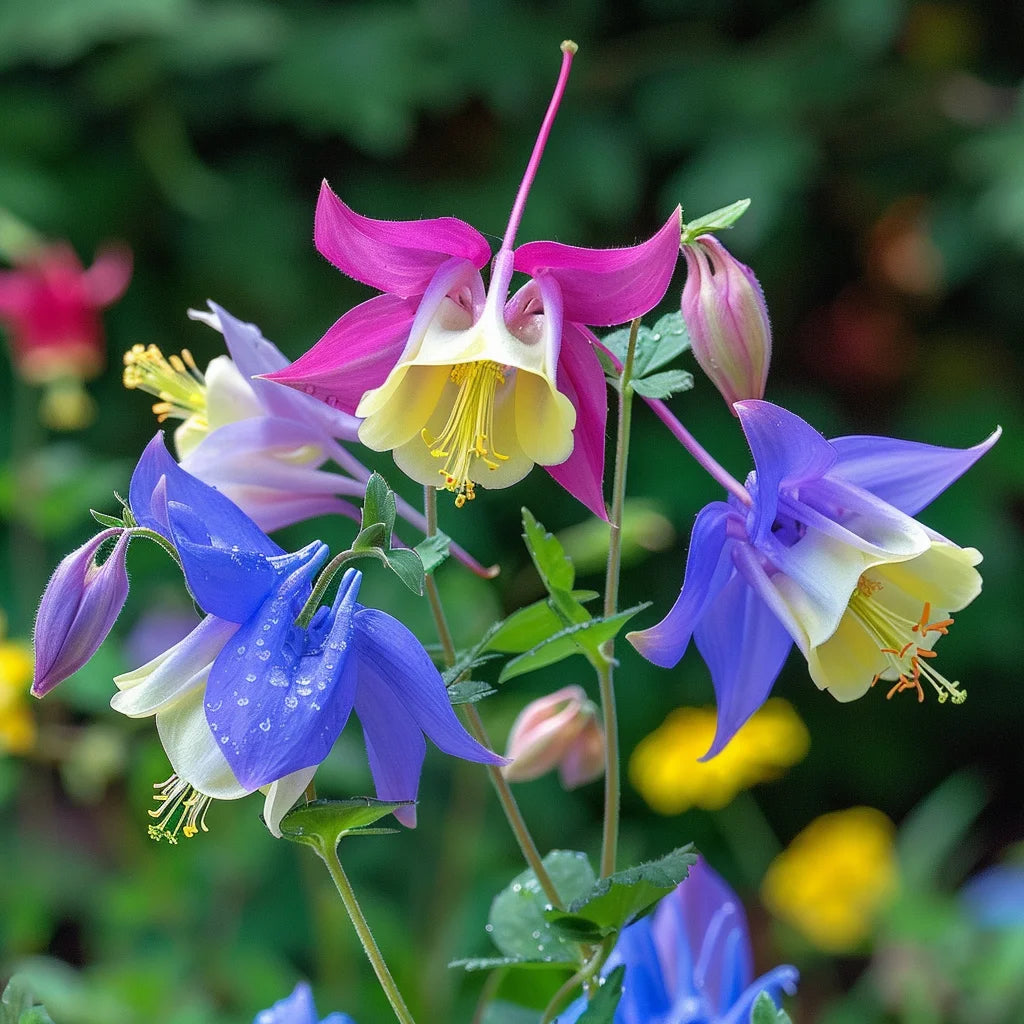 150 Garden Columbine Seeds - Semi-Wild Permaculture