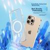 Magnetic Phone Case for IPhone 16 Pro, MagSafe Compatible Protective Cover, Ultra-Thin Shockproof Case with Transparent Desig