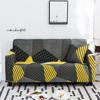 Printed Stretchy Sofa Cover Elastic Polyester Spandex Couch Covers ,Universal Fitted Sofa Slipcover For Sofa Household Furniture Protective Cover