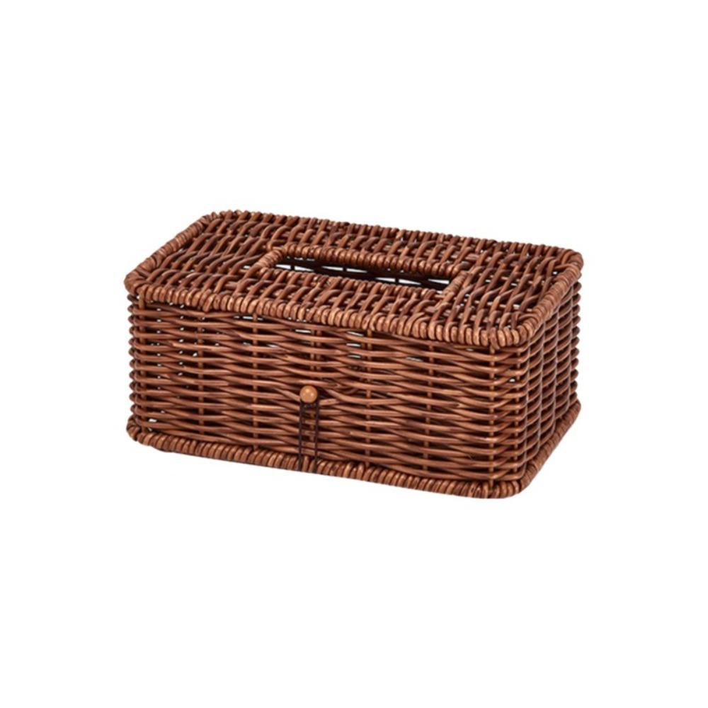 Rustic Tissue Dispenser Vintage Napkin Holder Simple Paper Case Dining Room